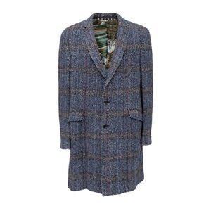 Etro Checkered Wool Coat - '20s